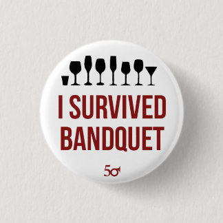 I Survived Bandquet 3 Cm Round Badge