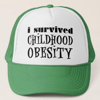 I Survived Childhood Obesity Trucker Hat