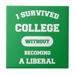 I Survived College Without Becoming A Liberal Tile