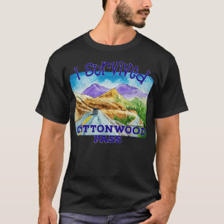 I Survived Cottonwood Pass Colorado T-Shirt