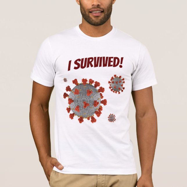 I Survived Covid-19 T-Shirt (Front)