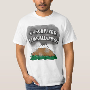 I Survived Eyjafjallajokull Tshirts, Mugs, Caps T-Shirt