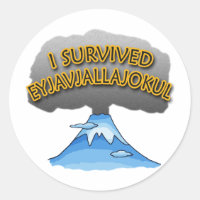 I Survived Eyjafjallajokull Volcano Tshirt