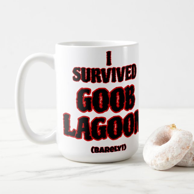 I survived Goob Lagoon Coffee Mug (With Donut)