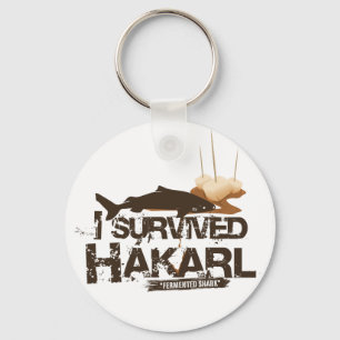 I Survived Hákarl Keychain