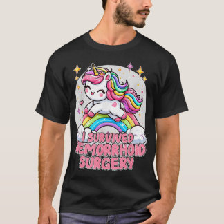 I Survived Hemorrhoid Surgery Sarcastic T-Shirt