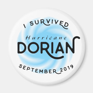 I Survived Hurricane Dorian Magnet