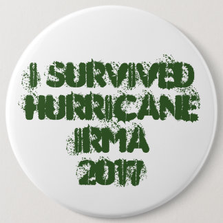 I Survived Hurricane Irma 2017 6 Cm Round Badge