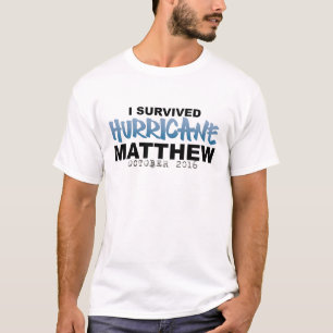 I Survived Hurricane Matthew October 2016 T-Shirt