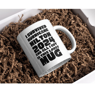 I Survived Hurricane Milton Humour 2024 Mug