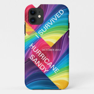 I SURVIVED HURRICANE SANDY 2012 iPhone 11 CASE