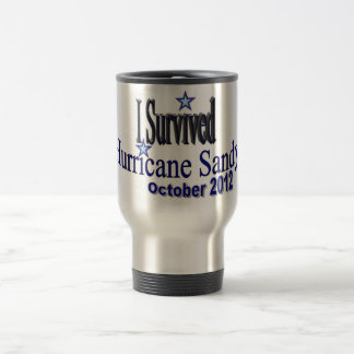 I Survived Hurricane Sandy Travel Coffee Mug