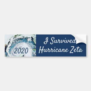 I Survived Hurricane Zeta 2020 Bumper Sticker
