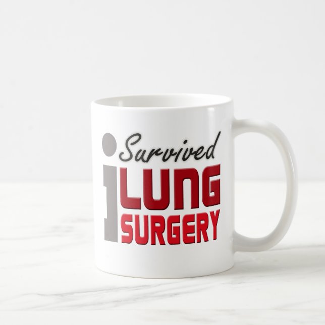 I Survived Lung Surgery Mug (Right)
