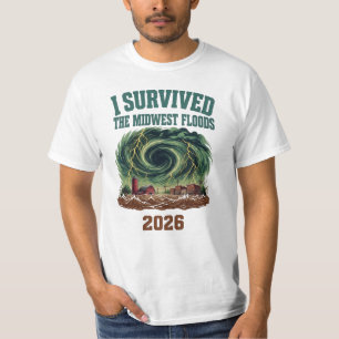 I Survived Midwest Floods 2026 Ohio Iowa Missouri T-Shirt
