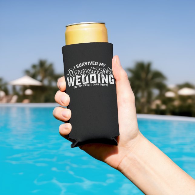 I Survived My Daughter's Wedding But My Credit Car Seltzer Can Cooler (In Situ Pool)