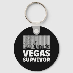 I Survived My Trip To Las Vegas  Key Ring