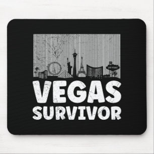 I Survived My Trip To Las Vegas  Mouse Mat