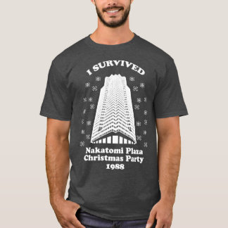 I Survived Nakatomi Plaza Christmas Party 1988 T-Shirt