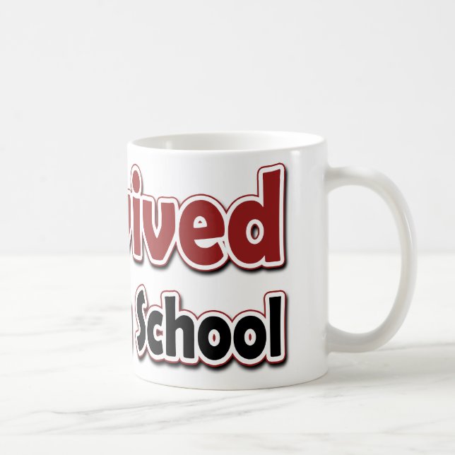 I Survived Nursing School Coffee Mug (Right)