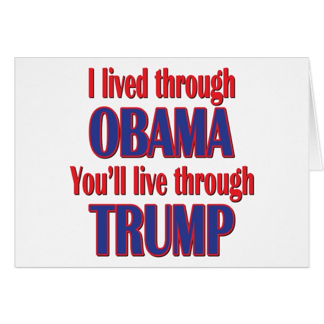 I survived Obama (Front Horizontal)