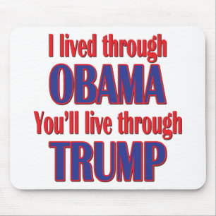 I survived Obama Mouse Mat