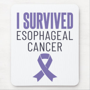 I Survived Oesophageal Cancer Warrior Survivor Mouse Mat