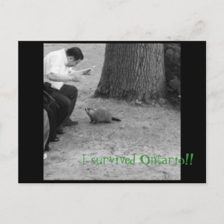 I survived Ontario!! Postcard