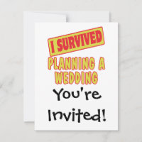 I SURVIVED PLANNING A WEDDING