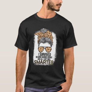 I Survived Reading Banned Books Book Bookaholic T-Shirt