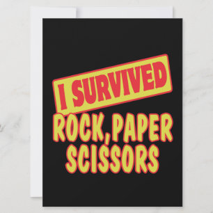 I SURVIVED ROCK PAPER SCISSORS