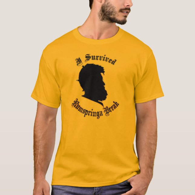 I Survived Rumspringa Break T-Shirt (Front)