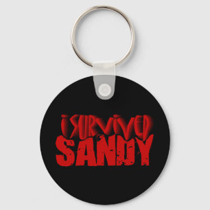 i survived SANDY Key Ring