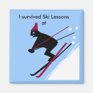 I survived ski lessons at magnet