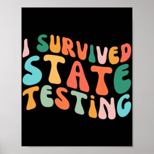 I Survived State Testing Design Student State Test Poster