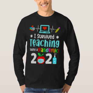 I Survived Teaching During A Pandemic 2021 Mens T-Shirt