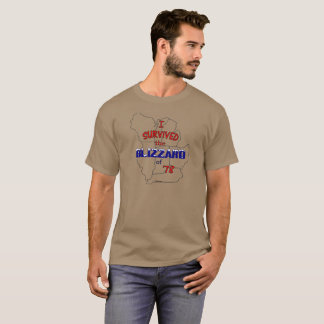 I SURVIVED THE BLIZZARD OF '78 T-Shirt