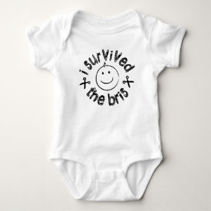 I Survived The Bris Baby Bodysuit