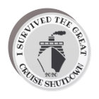 I survived the cruise shutdown cruise door magnet