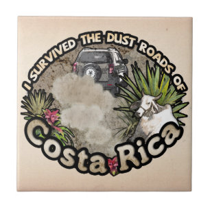 I survived the Dust Roads of Costa Rica Tile