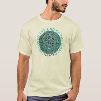 I Survived the End of the World 12-21-12 Funny T T-Shirt