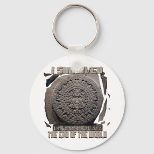 I SURVIVED THE END OF THE WORLD 2012 KEY RING
