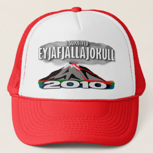 I Survived The Iceland Volcano Trucker Hat