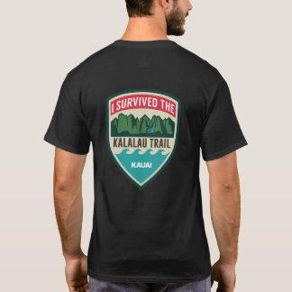 "I Survived the Kalalau Trail" Men's T-Shirt