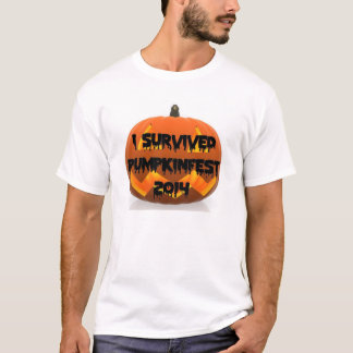 I Survived the Keene Pumpkinfest 2014 t-shirt