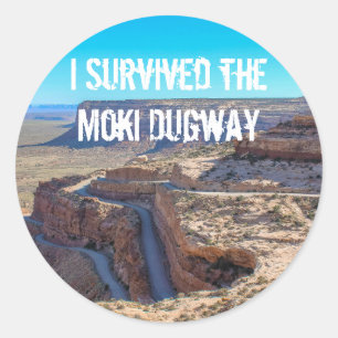 I Survived the Moki Dugway Sticker