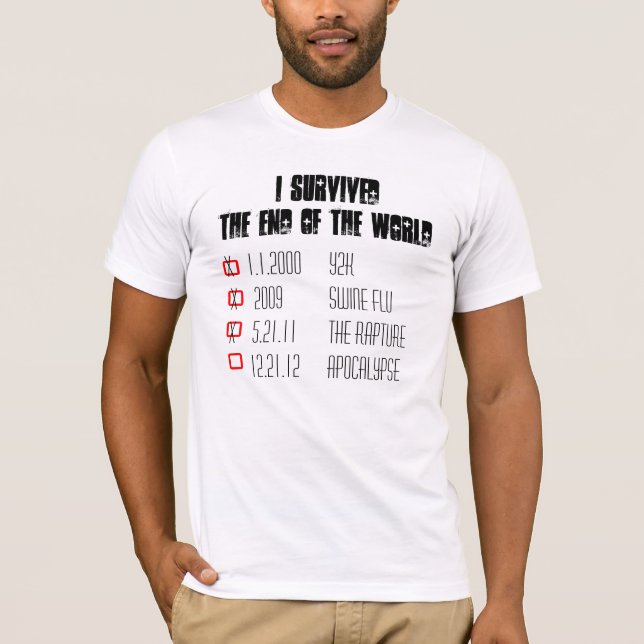 I Survived The Rapture T-Shirt (Front)