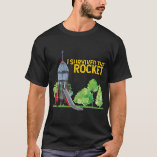 I Survived The Rocket Slide School Playgrounds T-Shirt