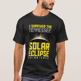 I Survived The Tennessee Solar Eclipse April 8 202 T-Shirt