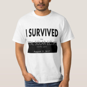 I Survived the Total Solar Eclipse Traffic T-Shirt